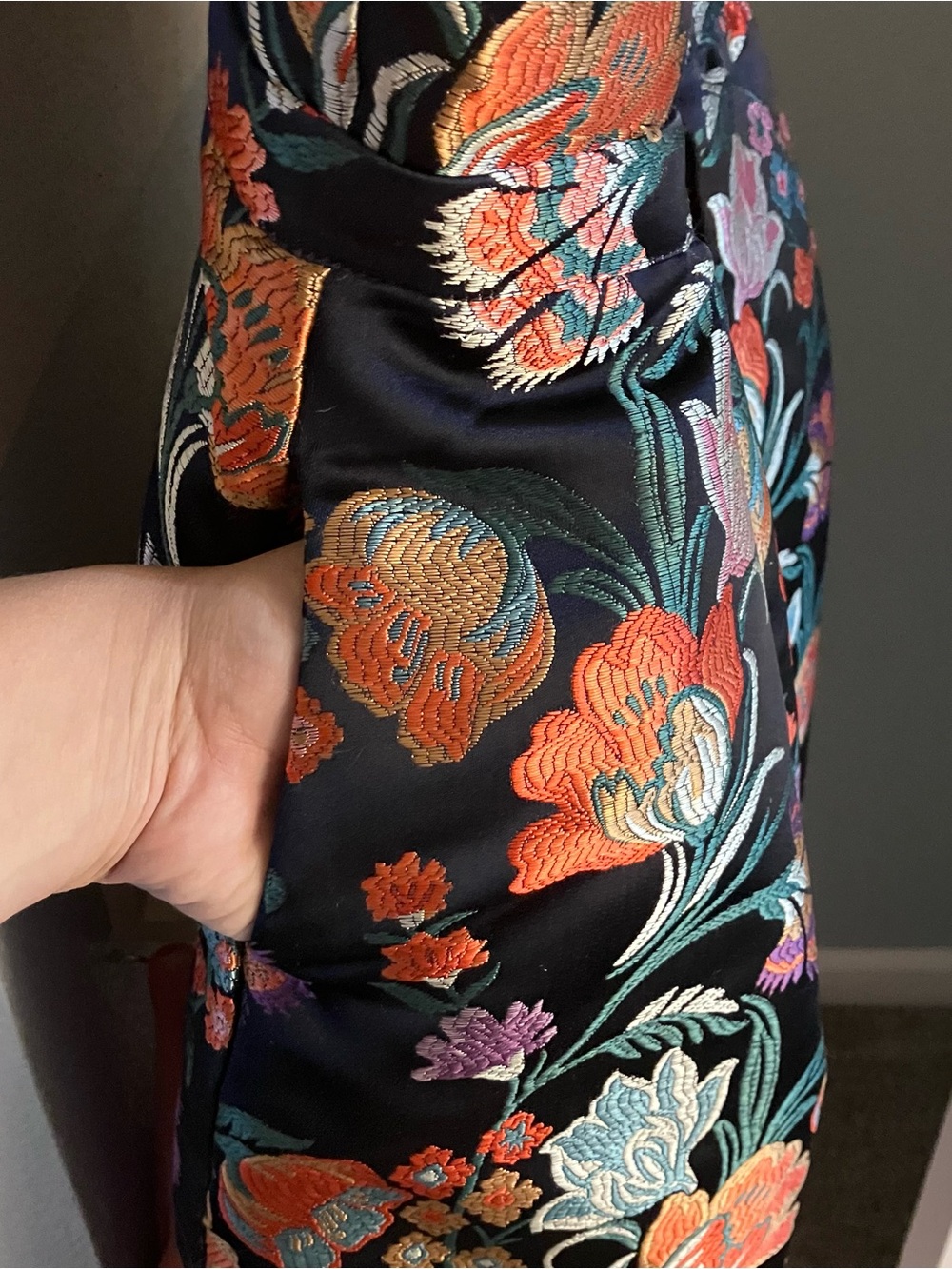 Modcloth Navy Floral Dress - Picture 5 of 5